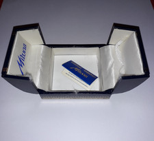 scatola portagioie Miluna blu e oro, di seconda mano, usata