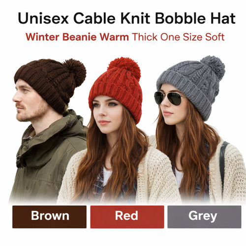 Unisex cavo maglia cappello - cavo,