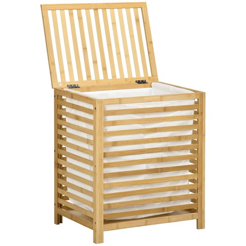Homcom cesto portabiancheria - homcom, a