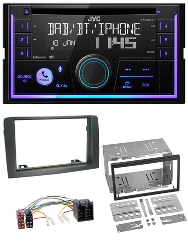 Jvc mp3 usb 2din dab - usb,