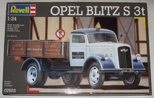 Revell Opel Blitz S 3t + Box - Kit nr. 07503 completo scala 1:24 - Occasione!