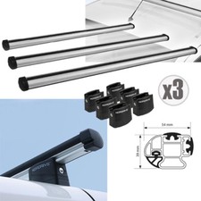 BARRE PORTATUTTO ALLUMINIO PER FIAT DOBLO 5P PASSO LUNGO "NORDRIVE" KARGO ALU,3P