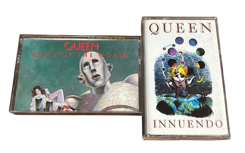 Queen cassette tape lot 2 - tape, of