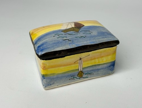 Portagioie ceramica dipinta - ceramica,