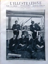 L'Illustrazione Italiana 26 Ottobre 1919 D'Annunzio Fiume Ville Veneto Senusso