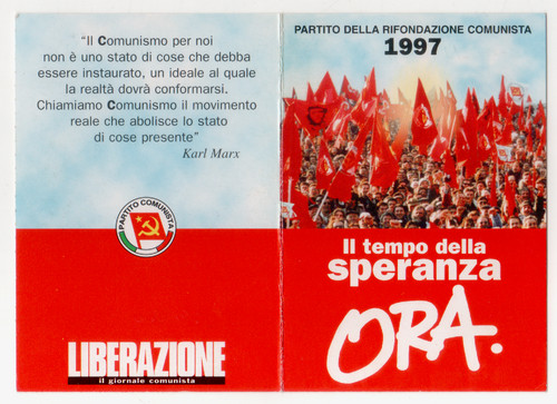 Pci political card italian - pci,