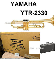 YAMAHA YTR-2330 tromba standard oro Bb con custodia nuova mai aperta