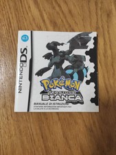 Libretto  Nintendo Pokemon Versione Bianca PAL ITA 