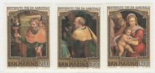 Quadro Natale San Marino di B. Tisi Garofalo 1981 MNH** serie completa A19P42F840