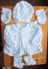 set matinée blu morbido