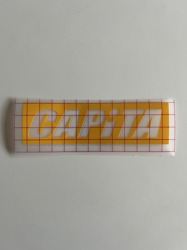 Adesivo logo snowboard capita - adesivo,