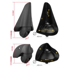 Ricambio ruota bagagli 2 pezzi