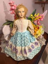 🌸 Bambola Vintage IN PANNO