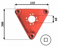 Disco Falciante Triangolare