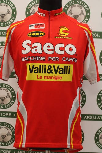 Maglia ciclismo bike saeco - maglia,