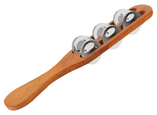 Bastone legno tamburello a - bastone,