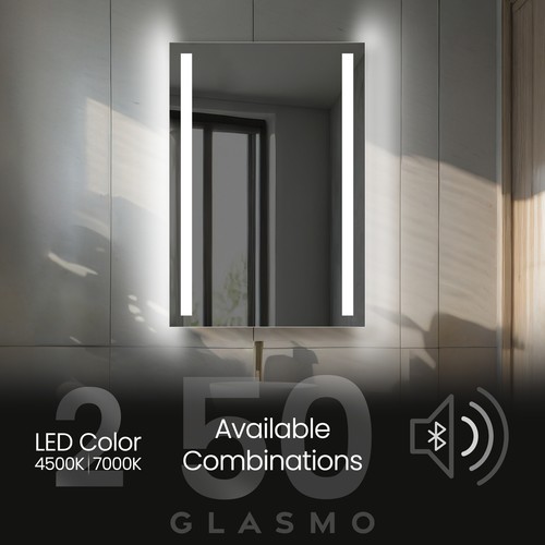 Specchio bagno illuminato - , con