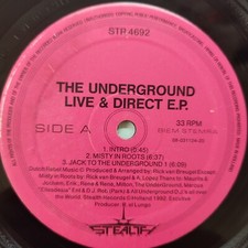 The underground live - live, &