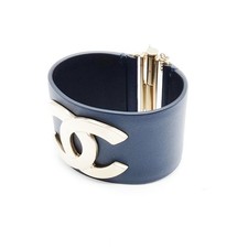Chanel Bracelet Navy Blue Gold