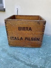 1964 Cassa In Legno Birra Itala Pilsen