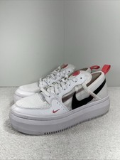 Nike donna Court Vision taglia 7 alta txt af1 cw6536-103 bianco corallo rosa basso