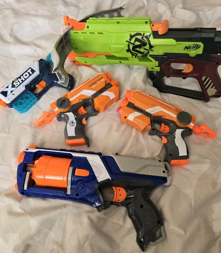 Pacchetto pistole nerf - pistole,