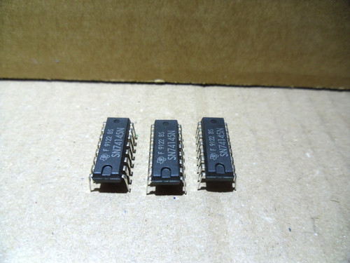 Sn74145n decoder driver da - sn74145n, decoder/driver