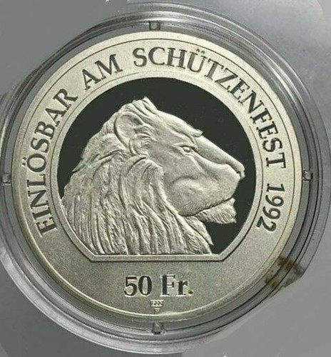 Tiri federali 1992 svizzera - federali, 50