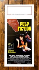 LOCANDINA MANIFESTO POSTER CINEMA PULP FICTION TARANTINO THURMAN FILM CULT MOVIE