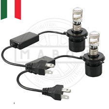 KIT BI-LED BI LED H4 FIAT GRANDE PUNTO EVO 18000 LUMEN CANBUS LENTICOLARE 6000K