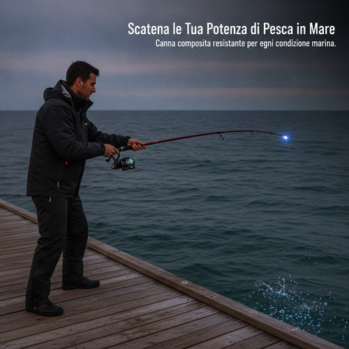 Canna pesca telescopica per - da,