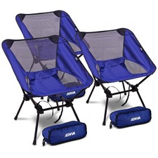 ENVA 3x SEDIA DA CAMPEGGIO PIEGABILE - SEDIA ULTRALEGGERA REGIRE CHAIR BEACH NET