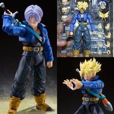 Modellino Dragon Ball The Coming One Top Gun Trunks Demoniacal Fit in magazzino
