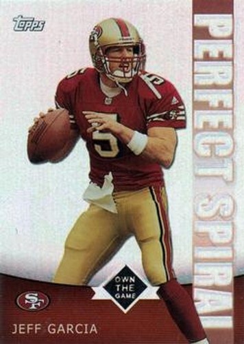 Jeff garcia 49ers 2001 topps - garcia,
