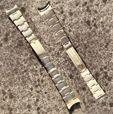 Rolex 7205/71 CINTURINO oro 18 Kt per manuale vintage Daytona 19mm