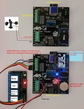 Inseguitore solare 2 or 1 asse Solar Tracking System 12/24 + LCD WiFi App.V.3.0