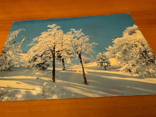 Cartolina dell abetone metri - dell'abetone,