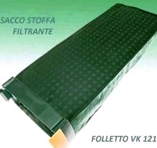 FOLLETTO SACCA UNITÁ FILTRO