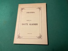 LORD BYRON Profezia di DANTE