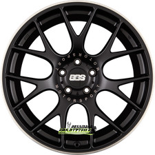 4 cerchi BBS CH-R nero opaco