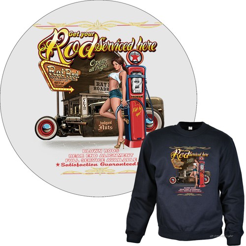 Felpa hot rod - felpa,