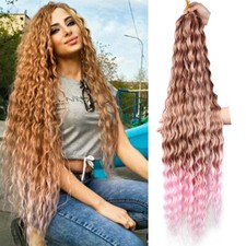 Trecce all'uncinetto 32"