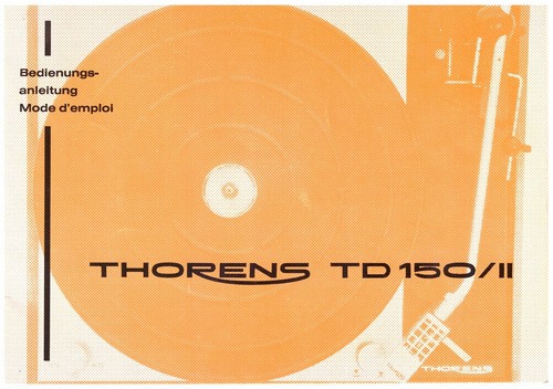 Thorens 150 ii - 150, mk
