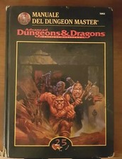 D&D - Advanced Dungeons & Dragons - Manuale del Dungeon Master Copertina Rigida