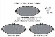 Pastiglie Freni MERCEDES-BENZ