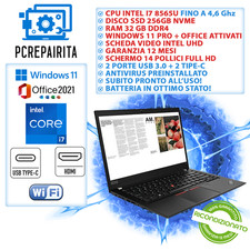 LENOVO PC PORTATILE COMPUTER