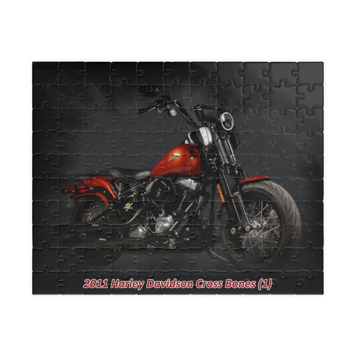 Puzzle harley davidson cross - harley,