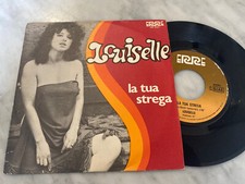 45 RPM LOUISELLE "LA TUA STREGA  GRATTACIELI DI FARFALLE" NMINT FUNK ITALY 1974