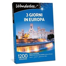 Cofanetto Regalo Wonderbox 3 giorni in Europa