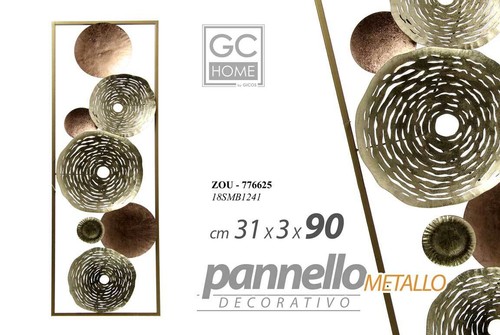 Quadro metallo parete - metallo, pannello